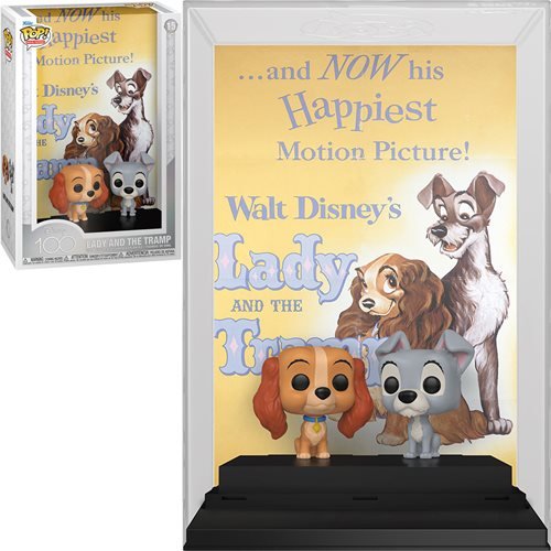 Funko Pop! Disney 100 Lady and the Tramp Movie Poster #15 with Case - by Funko
