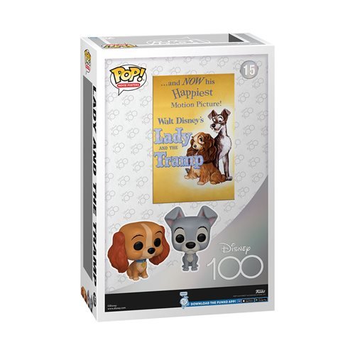 Funko Pop! Disney 100 Lady and the Tramp Movie Poster #15 with Case - by Funko