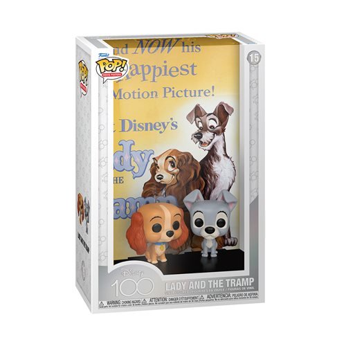 Funko Pop! Disney 100 Lady and the Tramp Movie Poster #15 with Case - by Funko