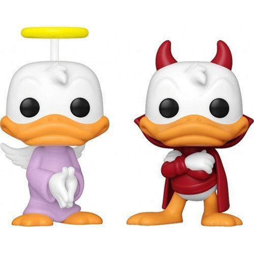 Funko Pop! Disney Donald's Shoulder Angel and Devil Vinyl Figure 2-Pack- Exclusive - by Funko