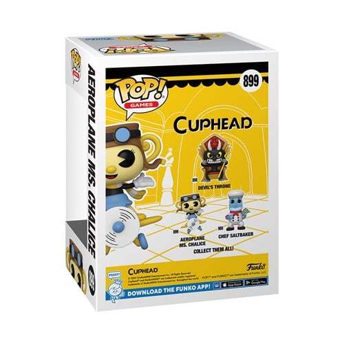 Funko Pop! Games 899 Cuphead - Aeroplane Ms. Chalice Vinyl Figure - by Funko