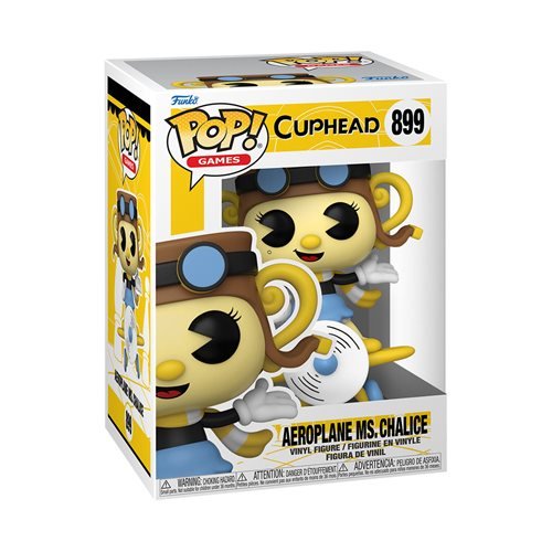 Funko Pop! Games 899 Cuphead - Aeroplane Ms. Chalice Vinyl Figure - by Funko