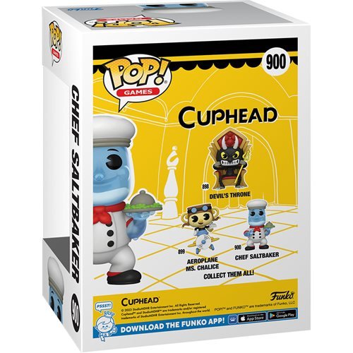 Funko Pop! Games 900 Cuphead - Chef Saltbaker Vinyl Figure - by Funko