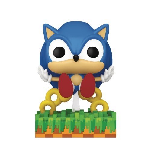 Funko Pop! Games 918 - Sonic the Hedgehog - Ring Scatter Sonic Vinyl Figure - PREVIEWS Exclusive - by Funko