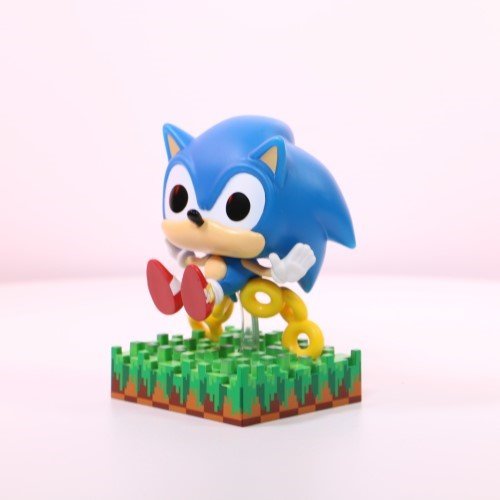 Funko Pop! Games 918 - Sonic the Hedgehog - Ring Scatter Sonic Vinyl Figure - PREVIEWS Exclusive - by Funko