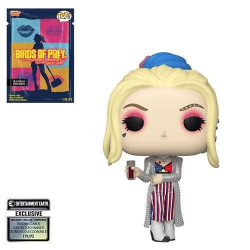 Funko Pop! Heroes 303 Birds of Prey Harley Quinn Black Mask Club w/ Collectible Card - EE Exclusive - by Funko