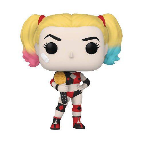 Funko Pop! Heroes 436 Harley Quinn with Belt vinyl figure -PREVIEWS Exclusive - by Funko