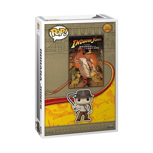 Funko Pop! Indiana Jones and Raiders of the Lost Ark Movie Poster Figure #30 with Case - by Funko