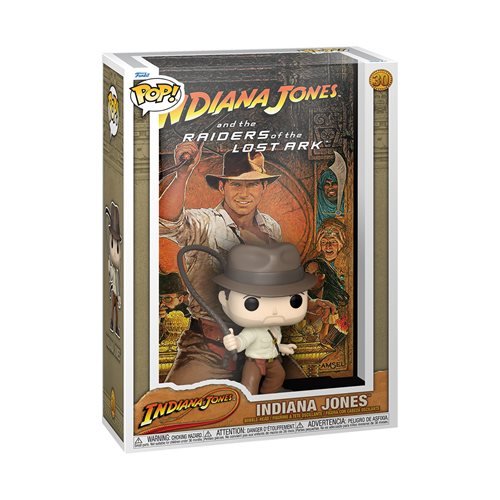 Funko Pop! Indiana Jones and Raiders of the Lost Ark Movie Poster Figure #30 with Case - by Funko