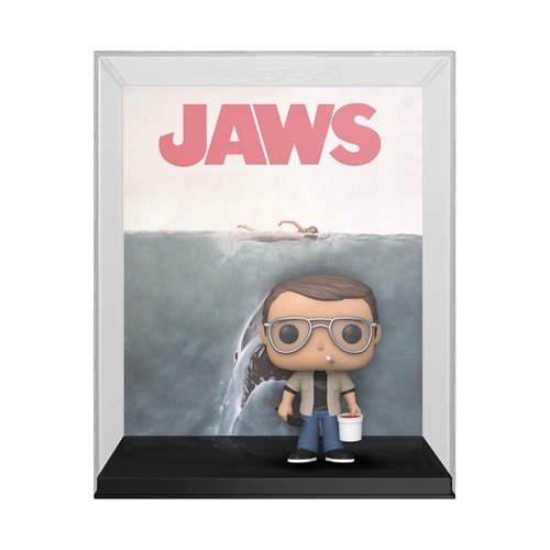 Funko Pop! - Jaws Chief Brody VHS Cover Figure #18 with Case - Exclusive - by Funko