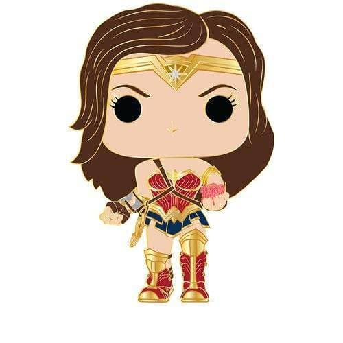 Funko Pop!- Justice League Large Enamel Pin - Select Figure(s) - by Funko