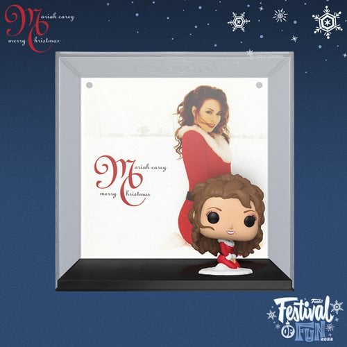 Funko Pop! Mariah Carey Merry Christmas Album Figure with Case - by Funko