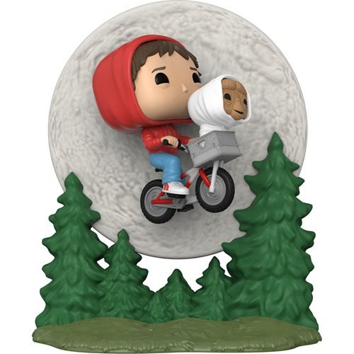 Funko Pop! Moment 1259 E.T. 40th Anniversary - Elliott & E.T. Glow-in-the-Dark Vinyl Figure - by Funko