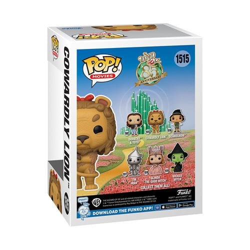 Funko Pop! Movies 1515 - The Wizard of Oz 85th Anniversary - Cowardly Lion Vinyl Figure - by Funko