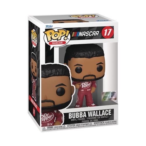 Funko Pop! NASCAR 17 - NASCAR - Bubba Wallace Vinyl Figure - by Funko