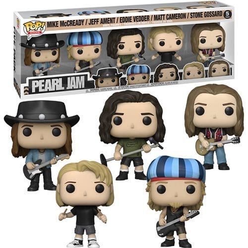 Funko Pop! Pearl Jam Pop! Vinyl Figure 5-Pack - by Funko