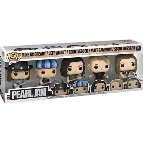 Funko Pop! Pearl Jam Pop! Vinyl Figure 5-Pack - by Funko