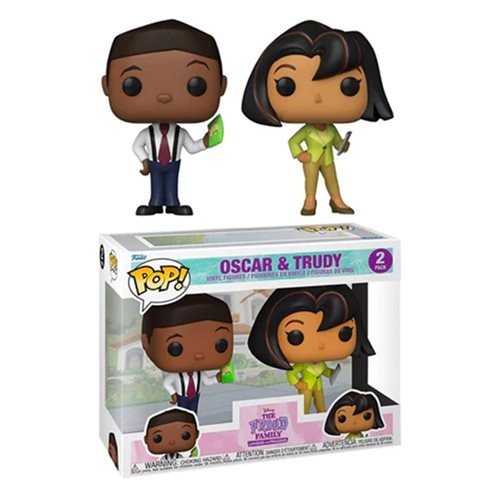 Funko Pop! Proud Family Oscar and Trudy Vinyl Figure 2-Pack - Exclusive - by Funko