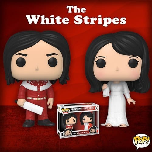 Funko Pop! Rocks 2-Pack - The White Stripes Jack White & Meg White Vinyl Figures - by Funko