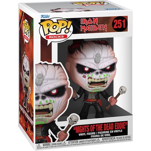 Funko Pop! Rocks 251 - Iron Maiden Eddie Nights of the Dead Vinyl Figure - by Funko