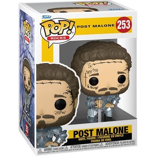 Funko Pop! Rocks 253 - Post Malone Knight Vinyl Figure - by Funko