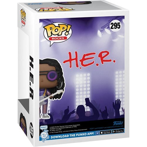 Funko Pop! Rocks 295 - H.E.R Vinyl Figure - by Funko