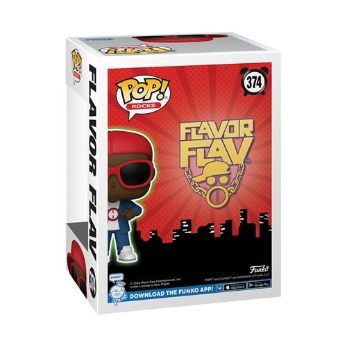 Funko Pop! Rocks 374 - Flavor Flav Vinyl Figure - by Funko