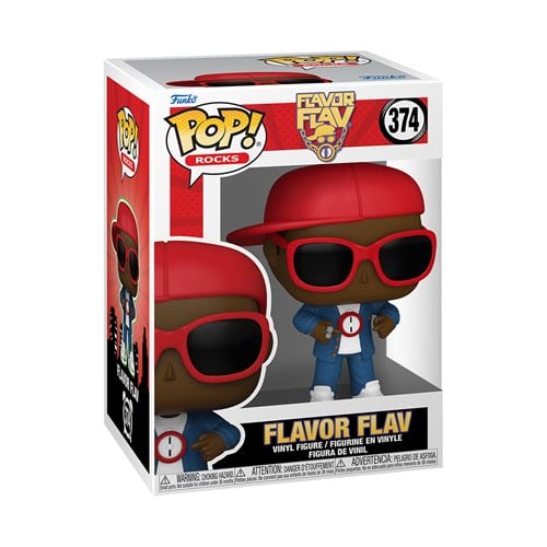 Funko Pop! Rocks 374 - Flavor Flav Vinyl Figure - by Funko