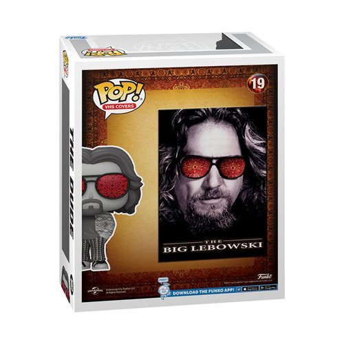 Funko Pop! - The Big Lebowski - The Dude VHS Cover Figure #19 with Case - Exclusive - by Funko