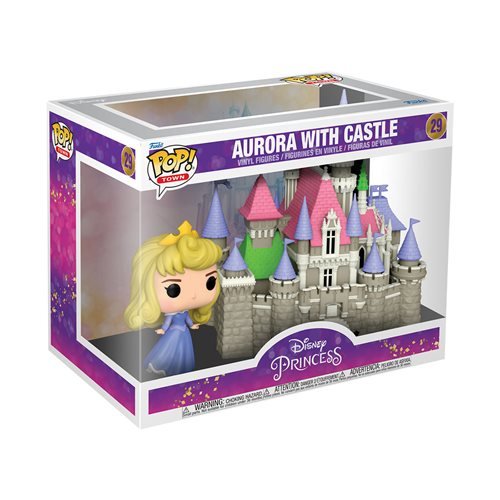 Funko Pop! Town 29 Disney Ultimate Princess Aurora with Castle Vinyl Figure - by Funko
