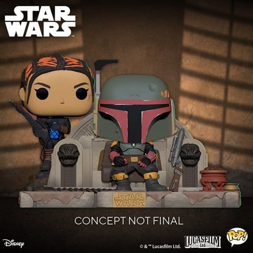 Funko Star Wars: The Mandalorian Boba Fett and Fennec Shand Pop! Moment - by Funko