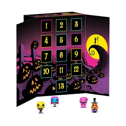 Funko The Nightmare Before Christmas Blacklight 13 Day Advent Calendar - by Funko