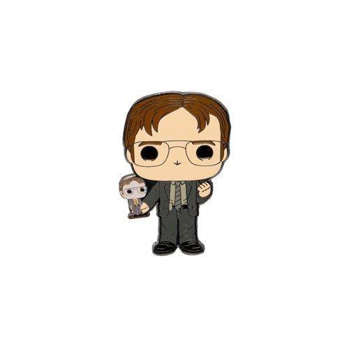 Funko The Office Dwight Schrute Disguises Pop! Blind-Box Enamel Random Pin - (1) box with (1) Pin - by Funko