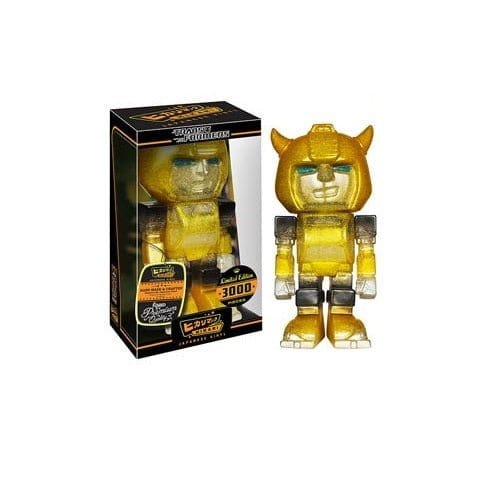 Funko Transformers Bumblebee Clear Glitter Hikari Sofubi Vinyl Figure - by Funko