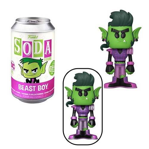 Funko Vinyl Soda Figure - Limited Edition - DC Comics- Teen Titans - Beast Boy - by Funko