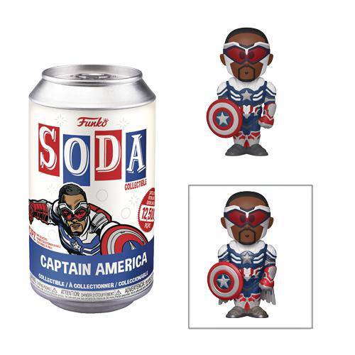 Funko Vinyl Soda Figure - Limited Edition - Falcon & Winter Soldier - Captain America - by Funko