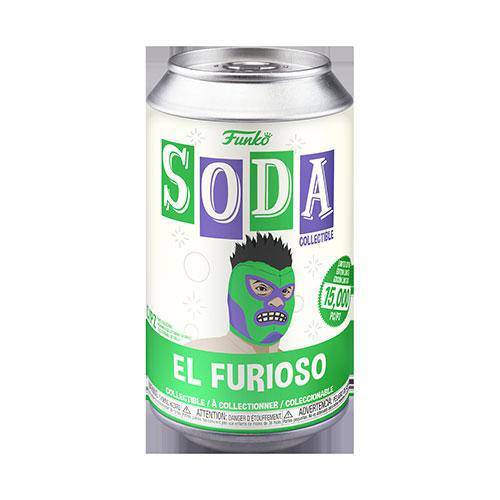 Funko Vinyl Soda Figure - Limited Edition - Marvel Lachadores - El Furioso (Hulk) - by Funko