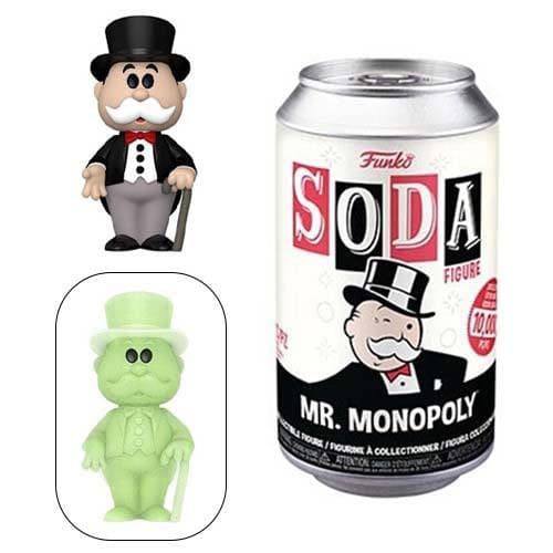 Funko Vinyl Soda Figure - Limited Edition - Mr. Monopoly - by Funko