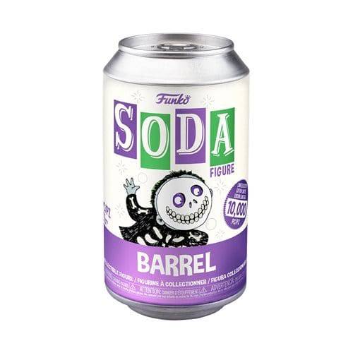 Funko Vinyl Soda Figure - Limited Edition - Nightmare Before Christmas Barrel - by Funko