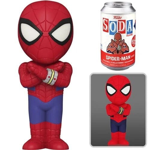 Funko Vinyl Soda Figure Marvel Japanese Spider-Man - Previews Exclusive - by Funko