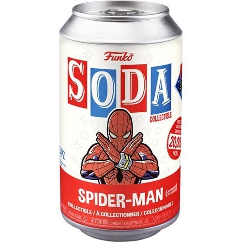 Funko Vinyl Soda Figure Marvel Japanese Spider-Man - Previews Exclusive - by Funko