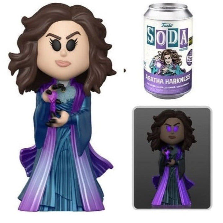 Funko WandaVision Agatha Vinyl Soda Figure - Entertainment Earth Exclusive - by Funko