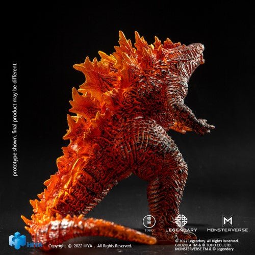 Godzilla: King of the Monsters Burning Godzilla (Stylist Series) Figure - by Hiya Toys