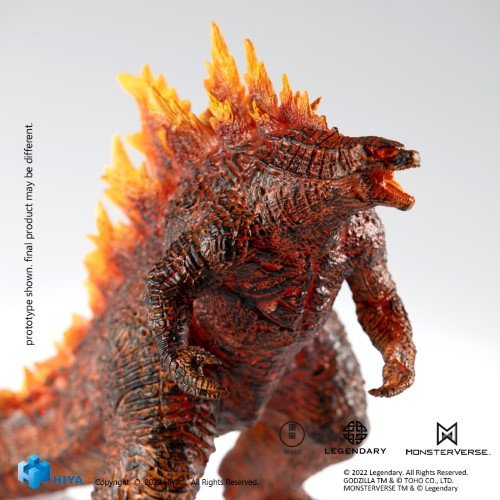 Godzilla: King of the Monsters Burning Godzilla (Stylist Series) Figure - by Hiya Toys