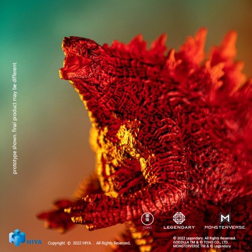 Godzilla: King of the Monsters Burning Godzilla (Stylist Series) Figure - by Hiya Toys