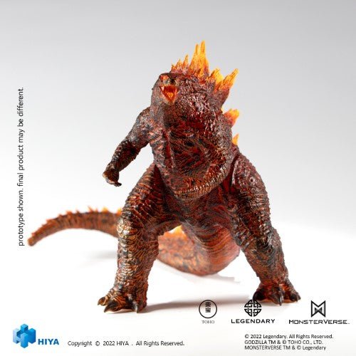 Godzilla: King of the Monsters Burning Godzilla (Stylist Series) Figure - by Hiya Toys