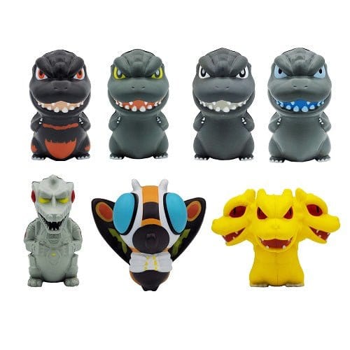 Godzilla Smashies 12Pc Stress Doll Display Case - PREVIEWS Exclusive - by Surreal Entertainment