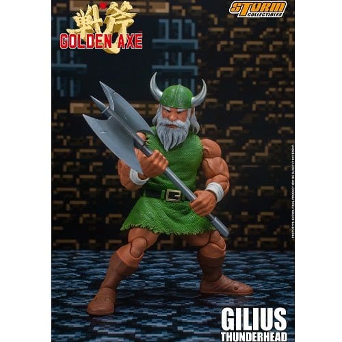 Golden Axe Gilius Thunderhead and Chicken Leg 1:12 Scale Action Figure - by Storm Collectibles