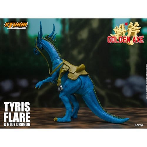 Golden Axe Tyris Flare & Blue Dragon 1:12 Scale Action Figure - by Storm Collectibles