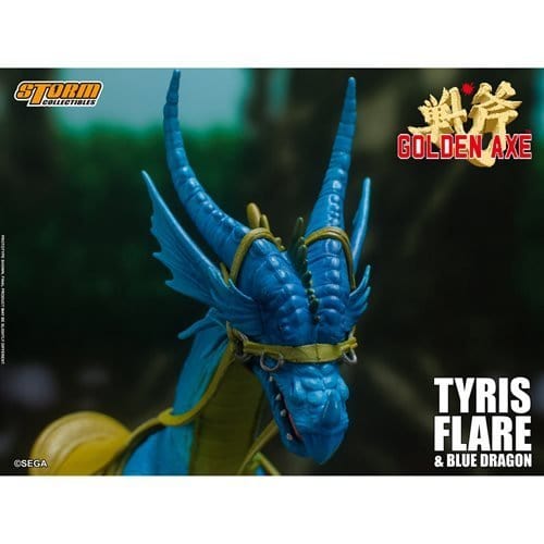 Golden Axe Tyris Flare & Blue Dragon 1:12 Scale Action Figure - by Storm Collectibles